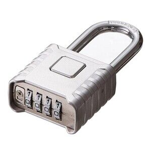 🔒 Heavy Duty Combination Padlock 4-Digit Weatherproof Lock for Gate Garage Shed